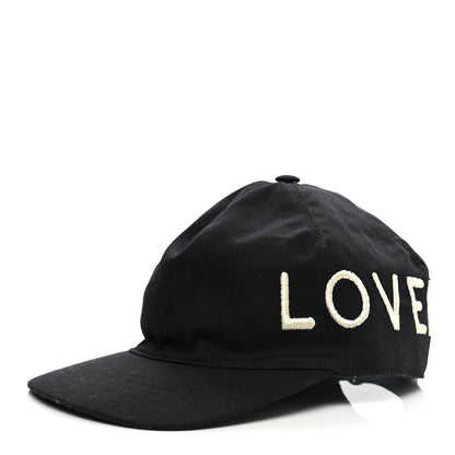 Gucci Cotton Loved Gucci Baseball Hat M Black 1 of 12