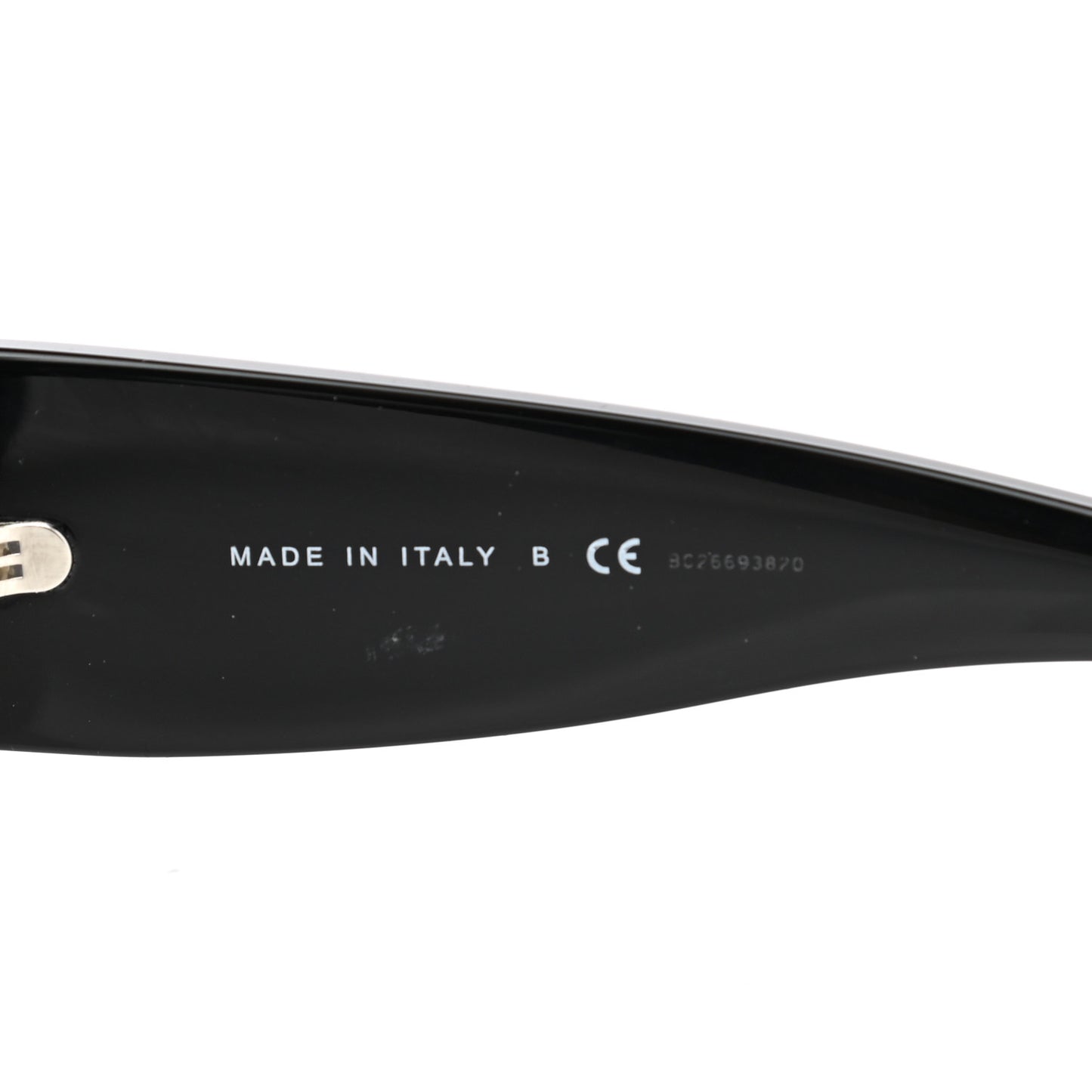 Acetate Rectangle Sunglasses 5435 Black