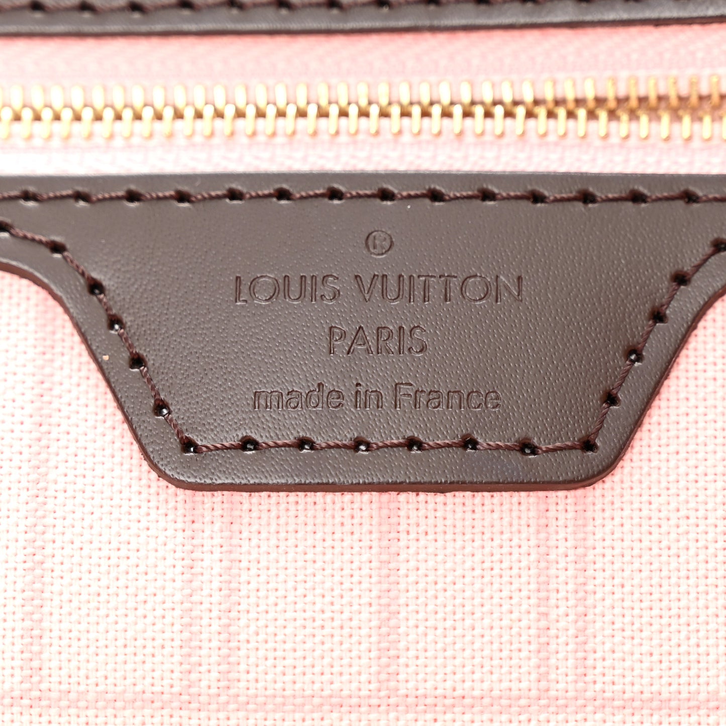 Damier Ebene Neo Neverfull MM Rose Ballerine