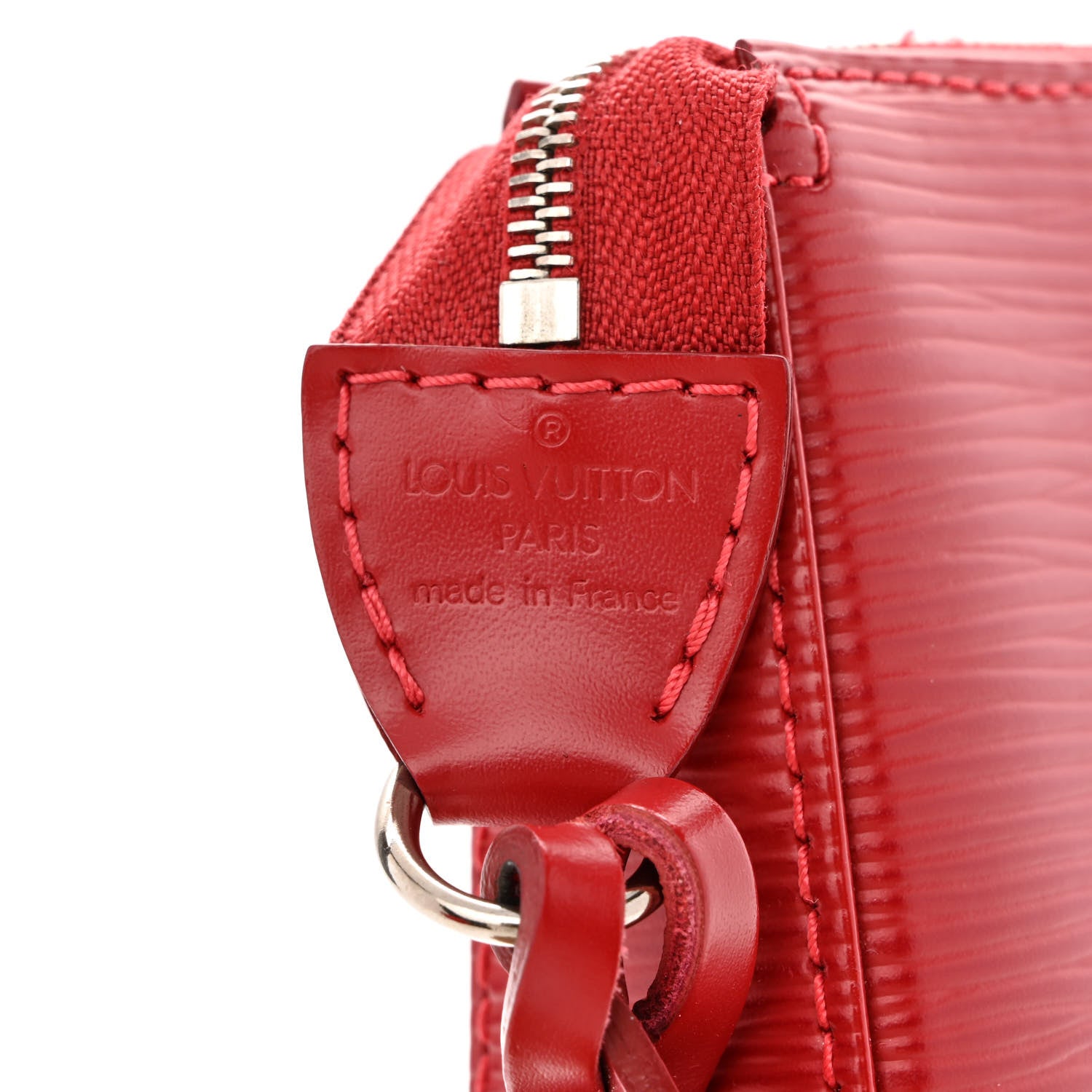 Louis Vuitton Epi Pochette Accessories NM Coquelicot 6 of 9