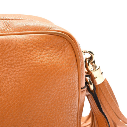 Gucci Pebbled Calfskin Small Soho Disco Bag Curcuma 9 of 9