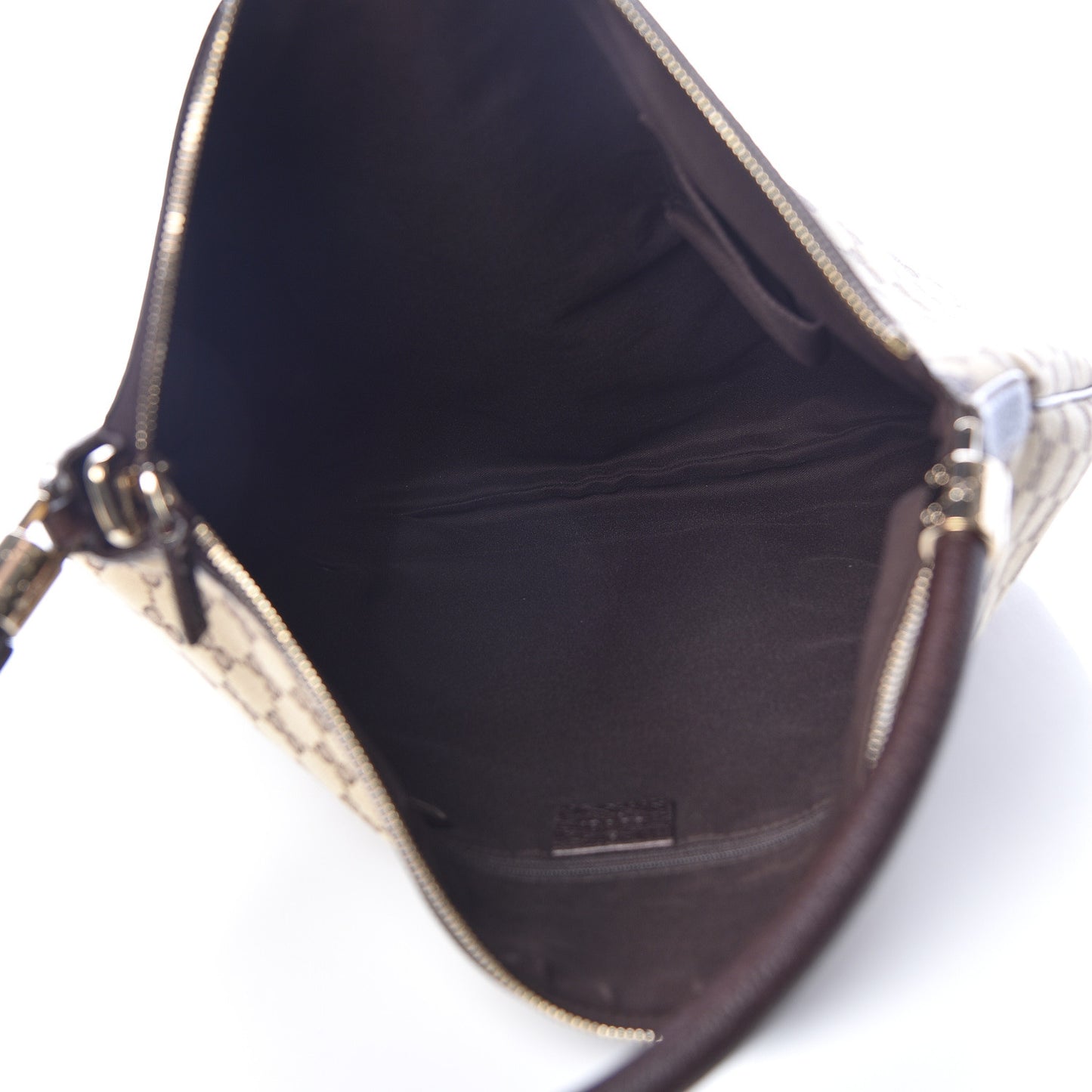 Monogram Hobo Dark Brown