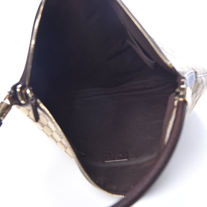 Gucci Monogram Hobo Dark Brown 5 of 12