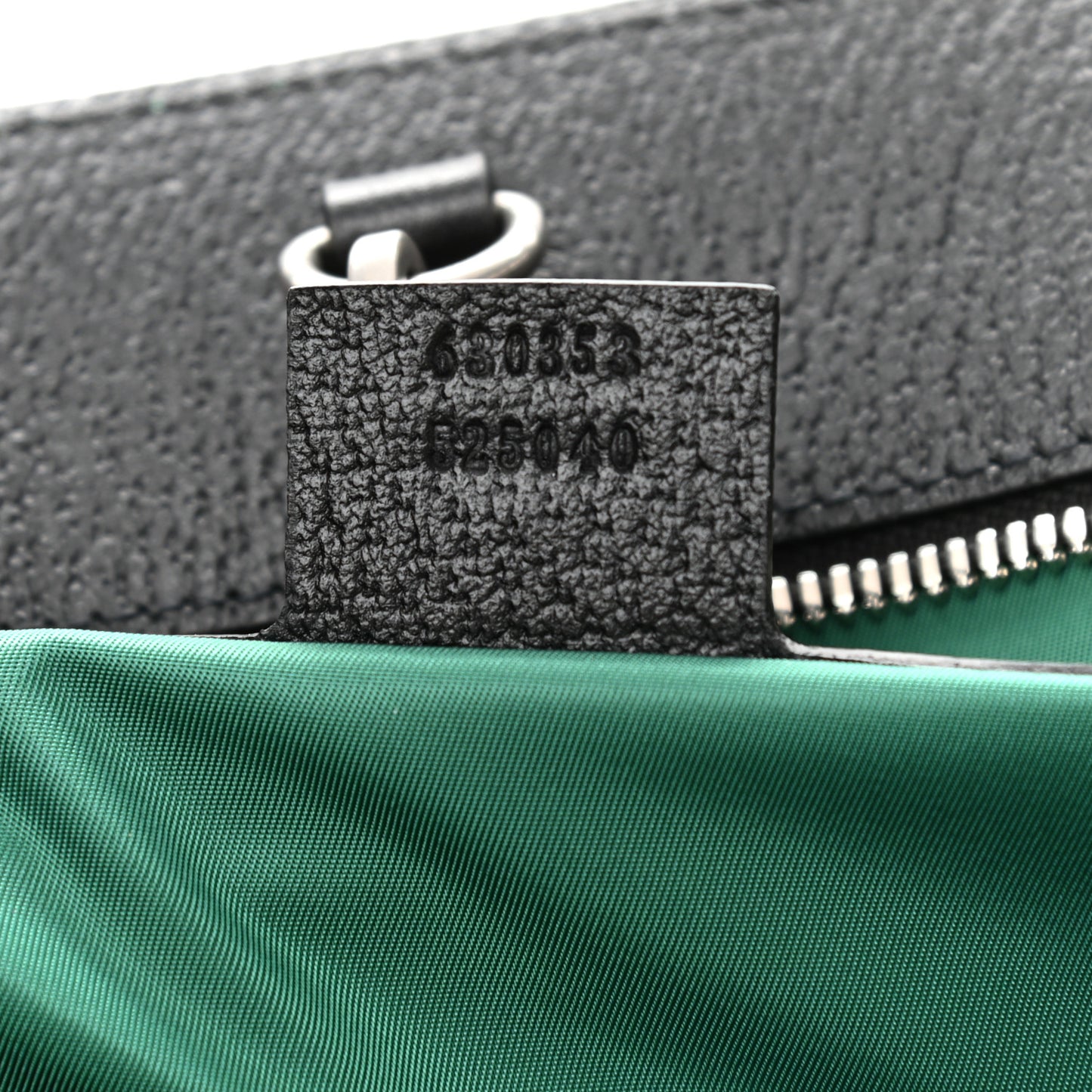 Econyl Nylon Monogram Large Off The Grid Tote Bag Scrabble Green Black