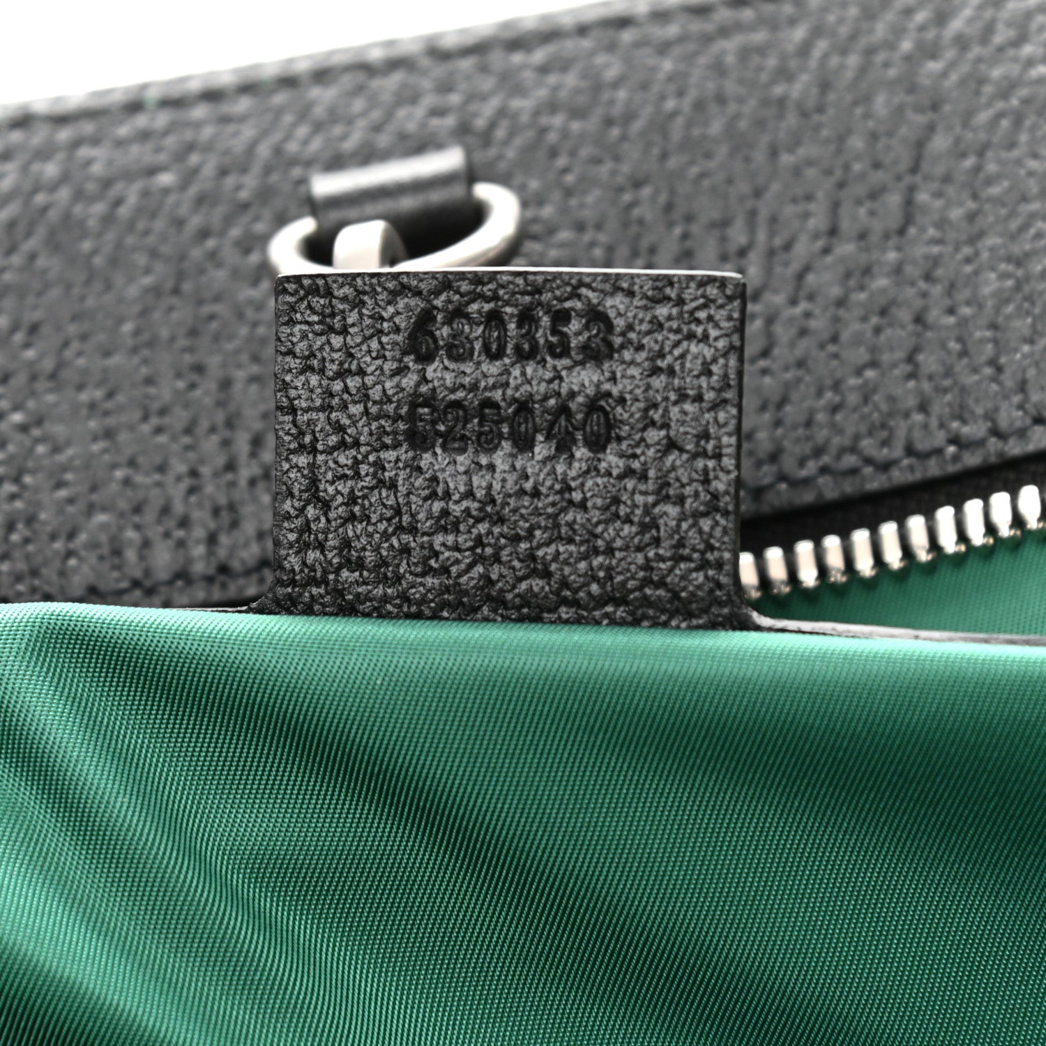Gucci Econyl Nylon Monogram Large Off The Grid Tote Bag Scrabble Green Black 7 of 10