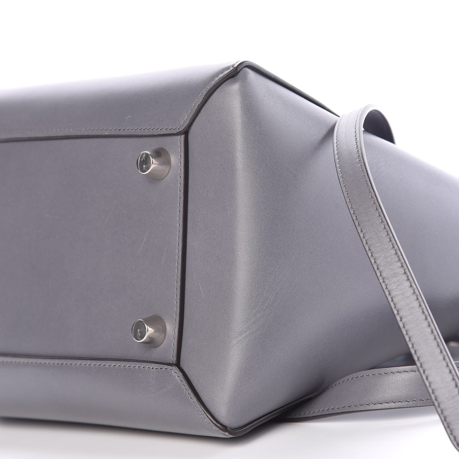 Celine Smooth Calfskin Mini Belt Bag Storm 13 of 14