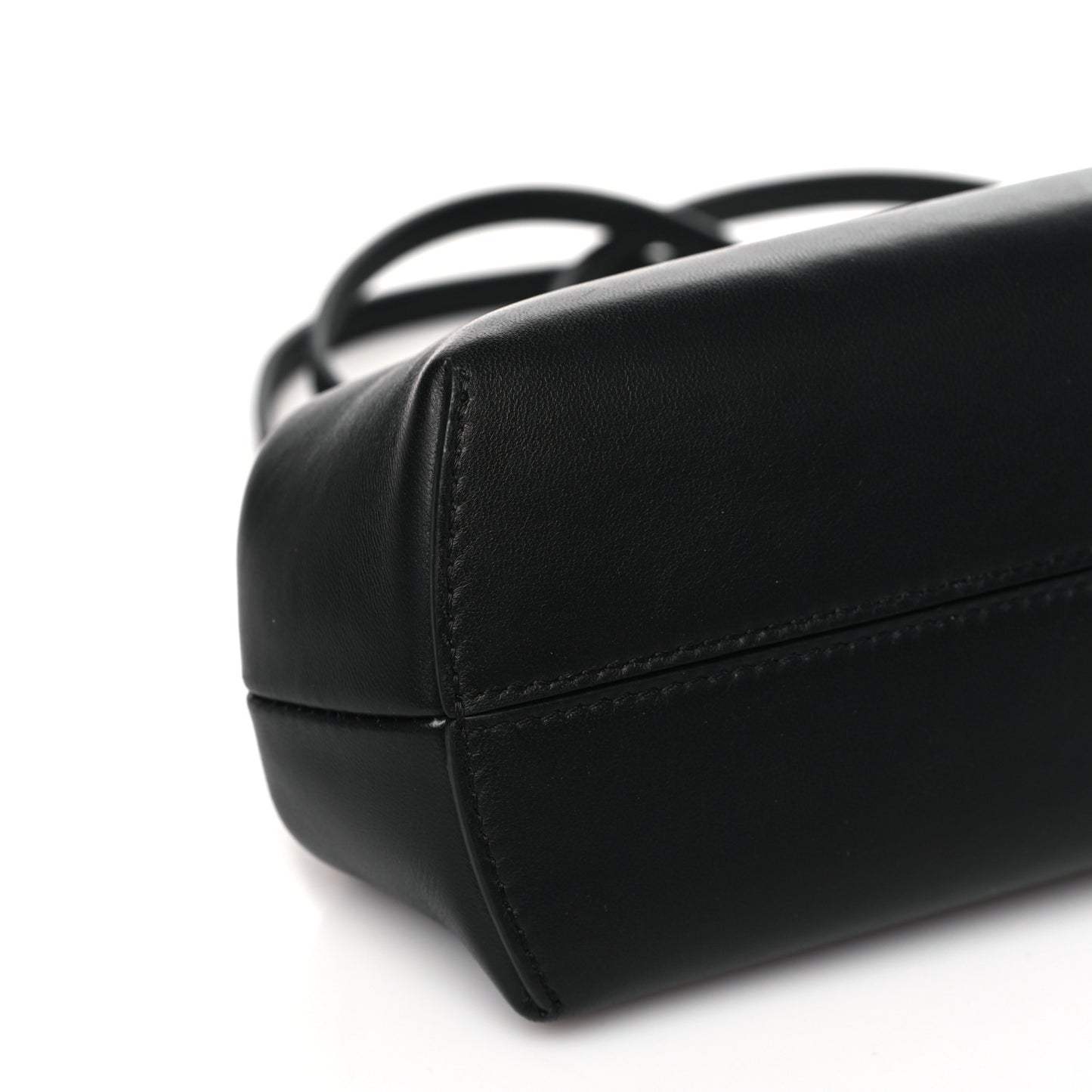 Shiny Nappa Small Fendi First Black