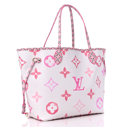 Louis Vuitton Monogram Giant By The Pool 2.0 Neverfull MM Rose 4 of 9