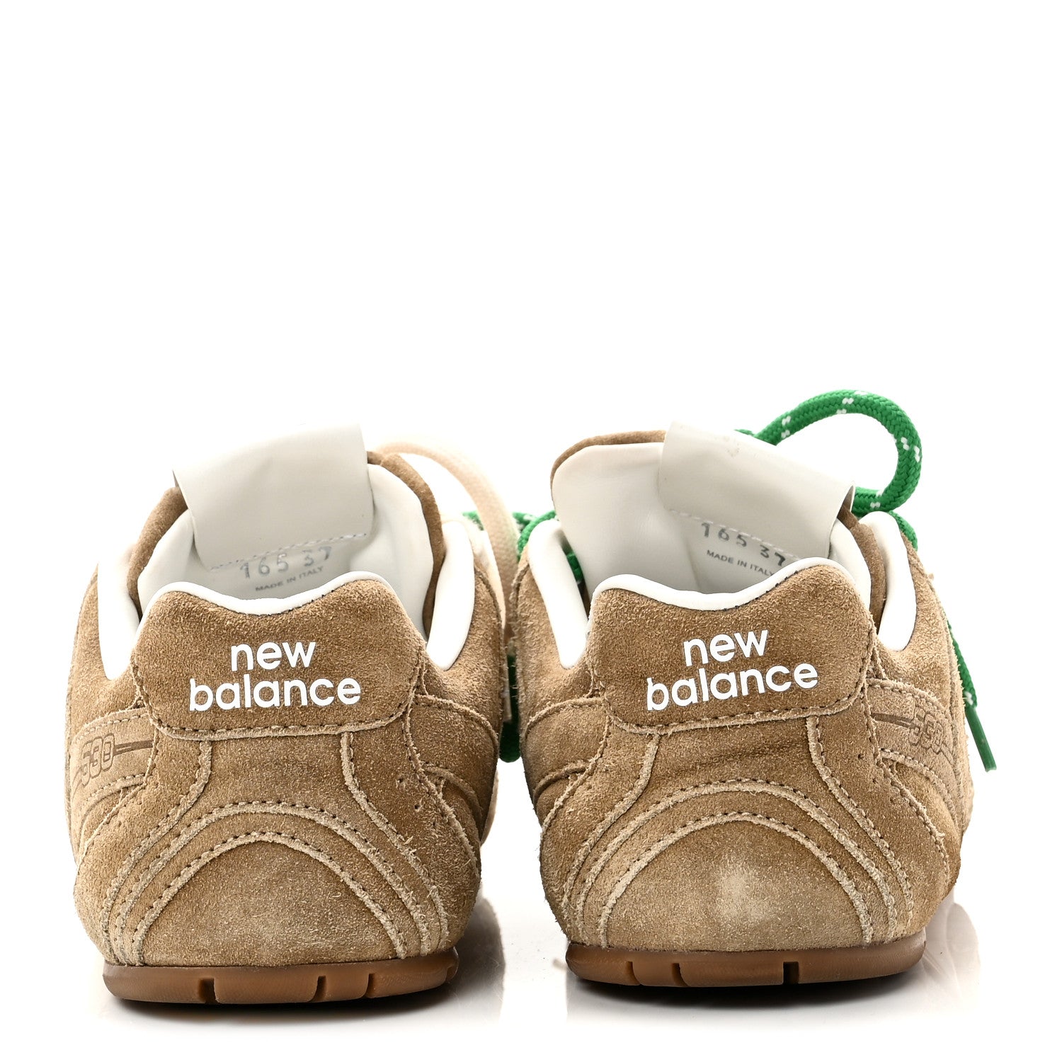 Miu Miu X NEW BALANCE Suede 530 SL Sneakers 37 Ecru 6 of 10