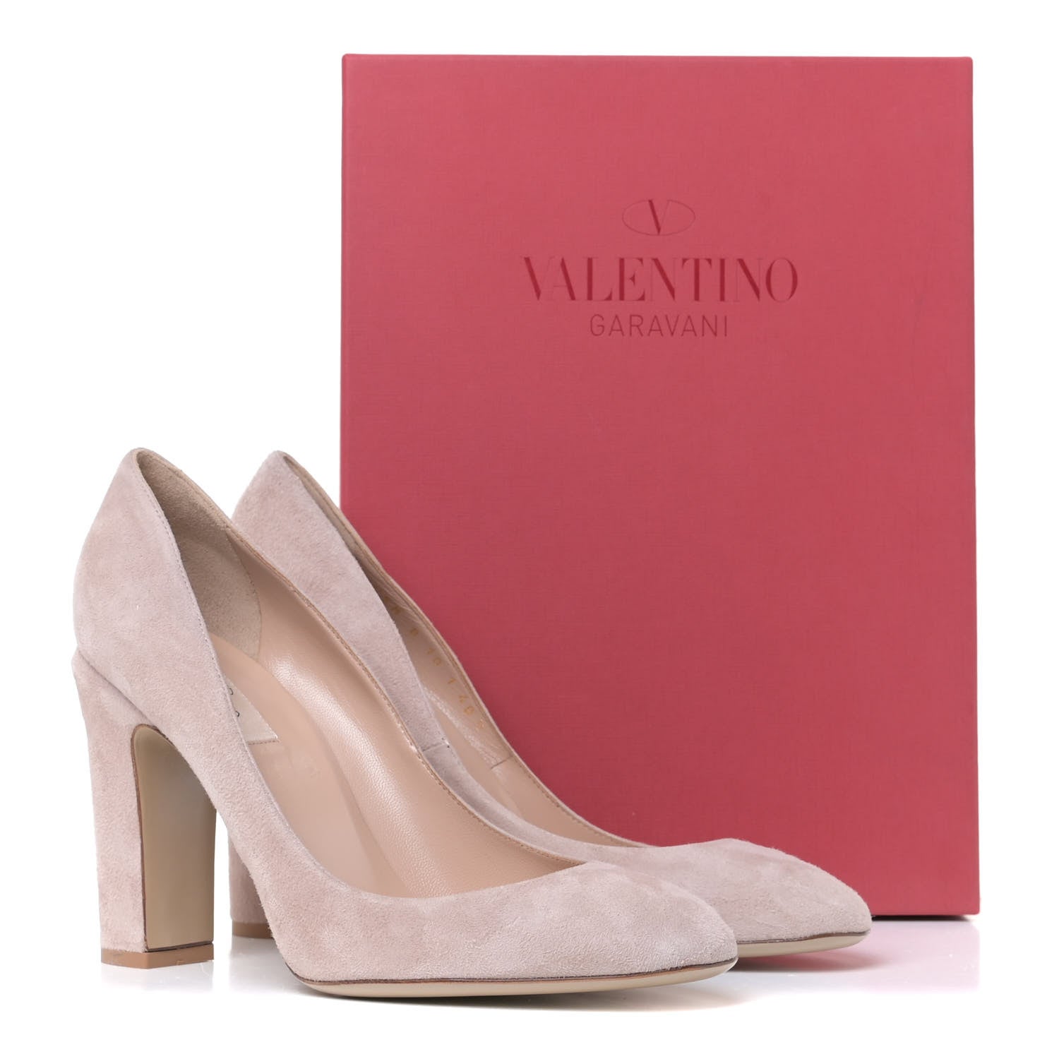 Valentino Garavani Suede Tan-Go Mary Jane 100mm Pumps 40.5 Poudre 8 of 8