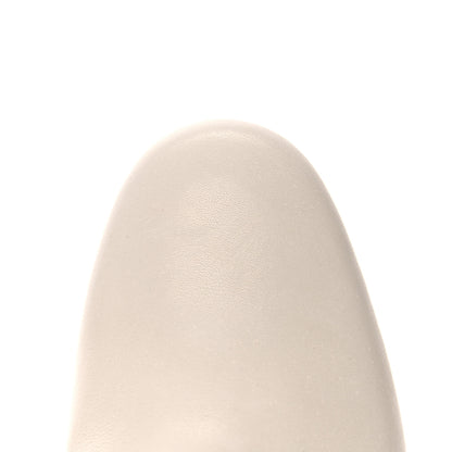 Christian Louboutin Calfskin Ziptotal 85 Ankle Boots 36.5 White 12 of 13