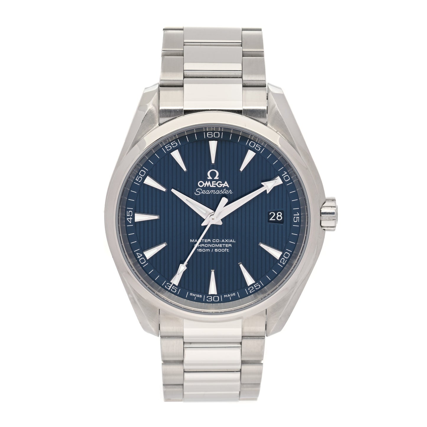 Stainless Steel 42mm Seamaster Aqua Terra Master Co-axial Automatic Watch Blue 231.10.39.21.03.002