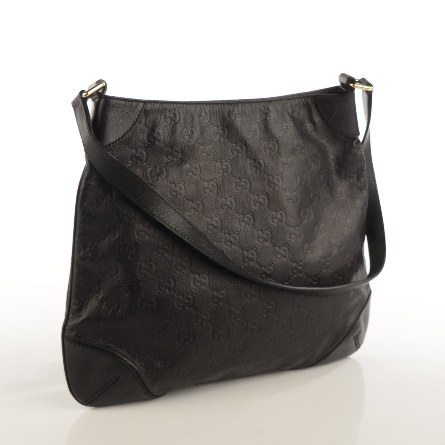 Guccissima Hobo Black