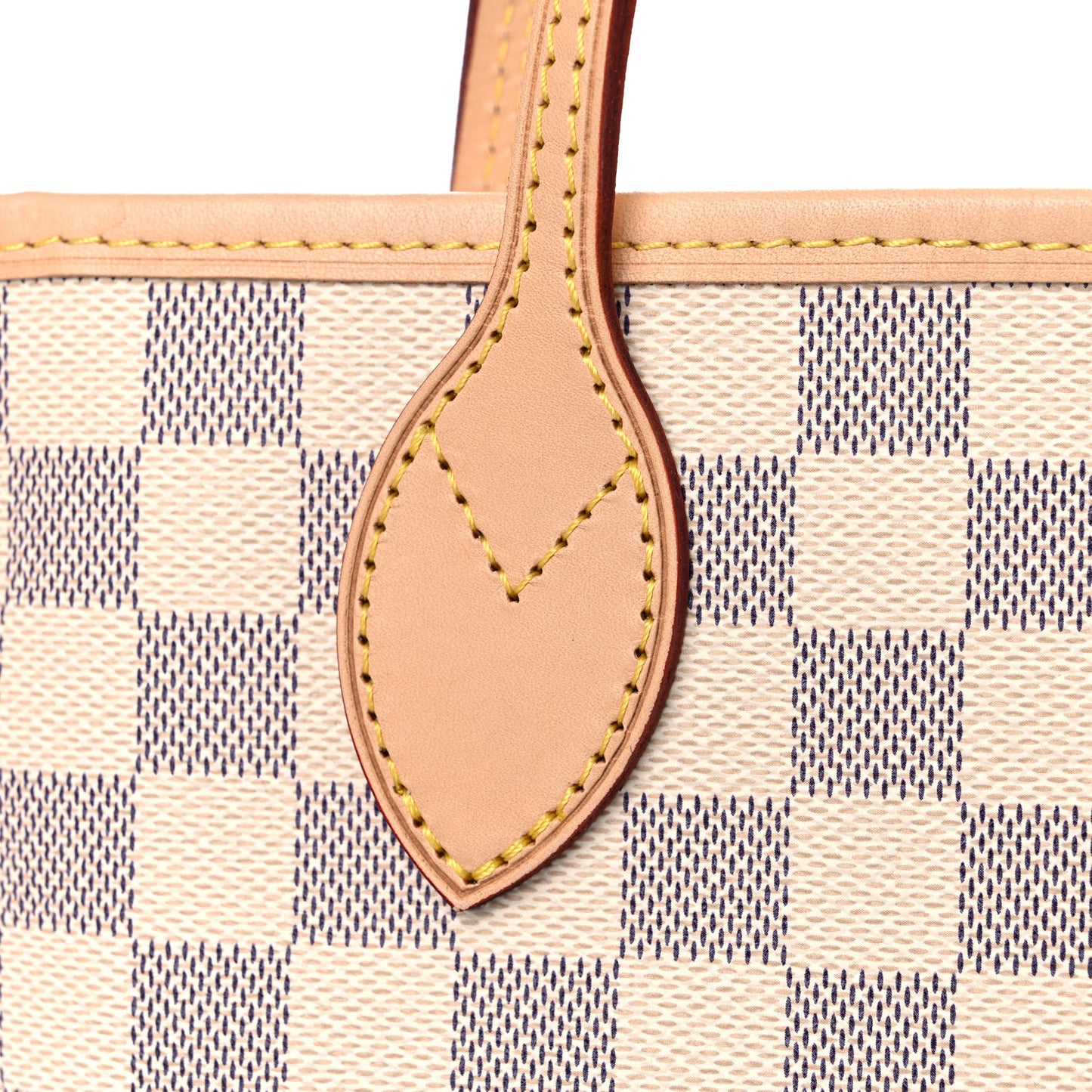 Damier Azur Neo Neverfull MM Rose Ballerine