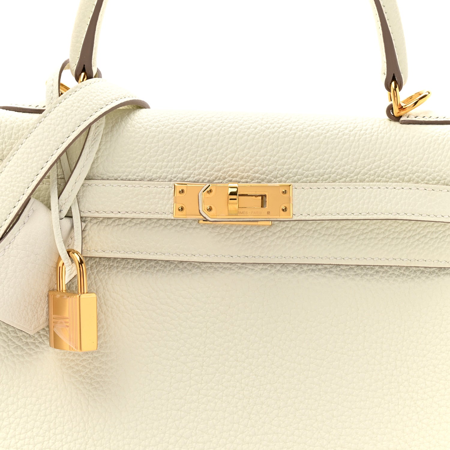 Hermes Togo Kelly Retourne 25 Mushroom 8 of 13