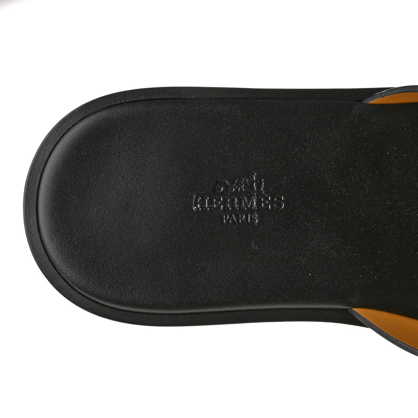 Calfskin Mens Izmir Sandals 42.5 Black