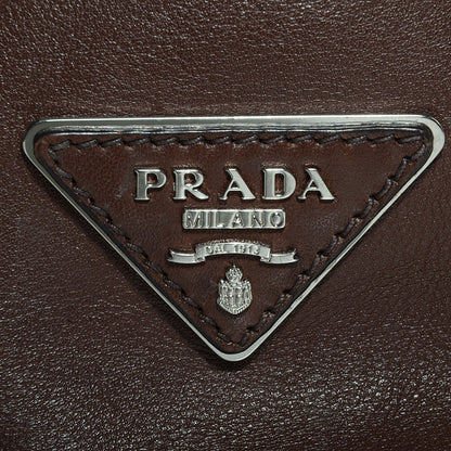 Prada Soft Calf Hobo Bruciato 11 of 11