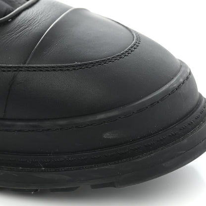Chanel Calfskin Nylon CC Ankle Snow Boots 40.5 Black 14 of 15