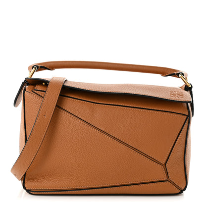 Loewe Calfskin Small Puzzle Bag Light Caramel 1 of 9