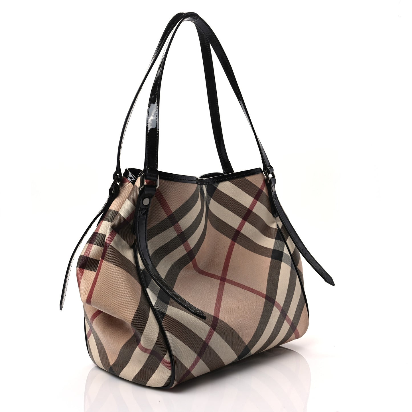 Nova Check Small Canterbury Tote Black