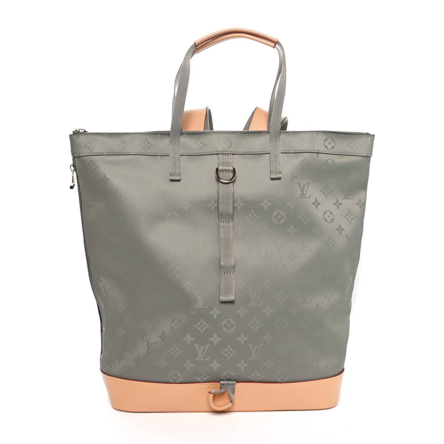 Louis Vuitton Monogram Titanium Backpack Tote 3 of 10