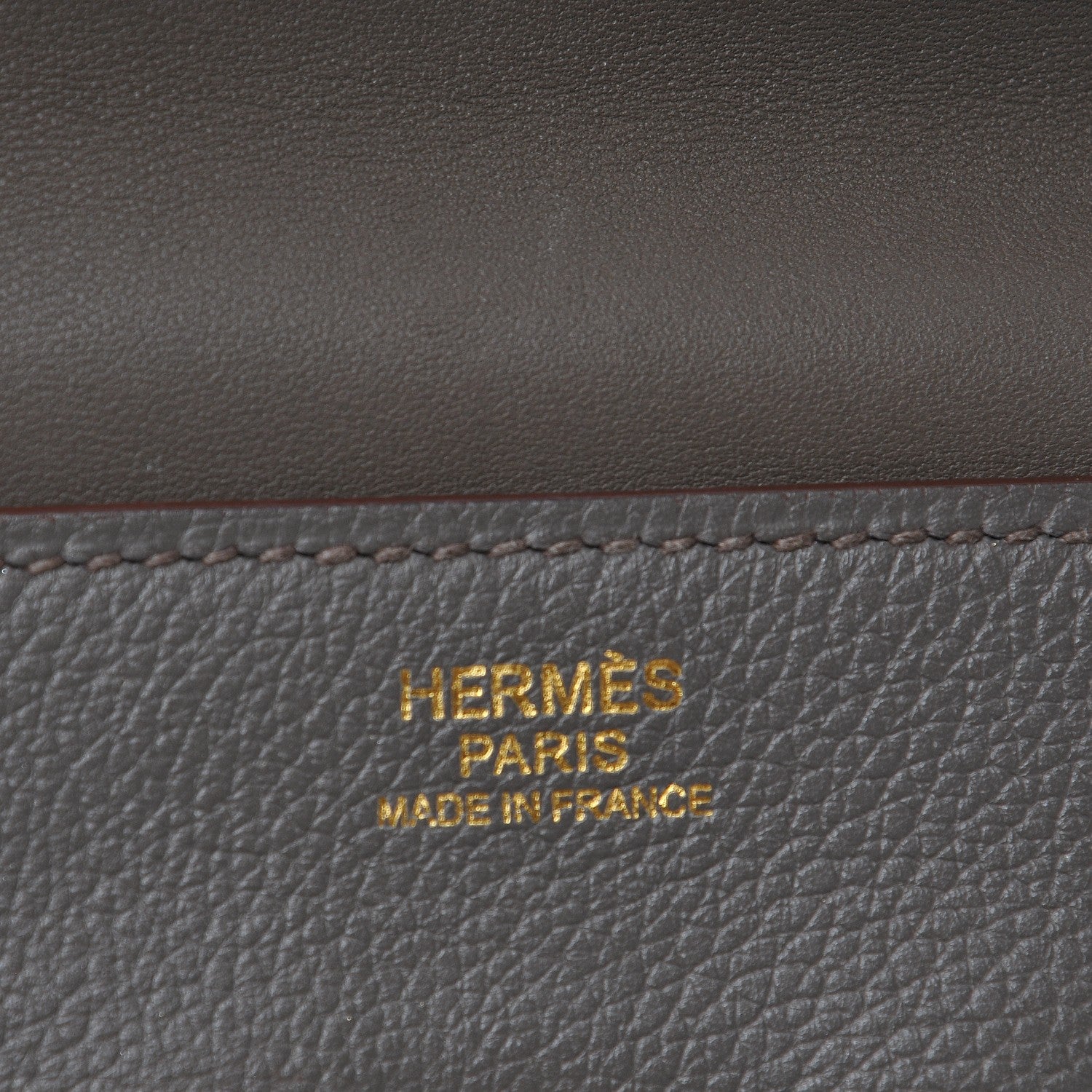 Hermes Evercolor Pliplat 33 Clutch Etain 6 of 8