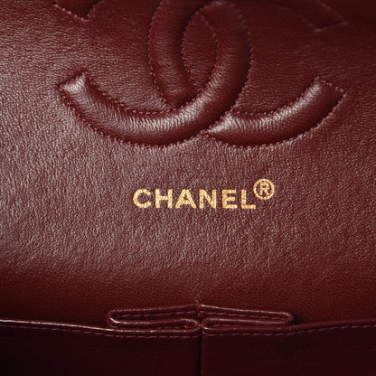 Chanel Lambskin Quilted Medium Double Flap Black 6 of 9