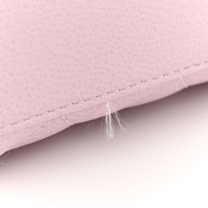 Chanel Grained Calfskin Quilted CC Box Clutch With Chain Rose 12 of 12