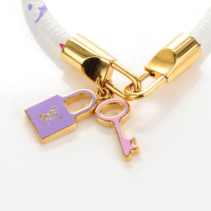 Louis Vuitton Monogram Multicolor Luck It Bracelet 19 White 3 of 3