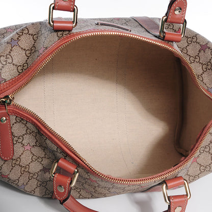 Gucci GG Supreme Stars Medium Joy Boston Pink 5 of 9