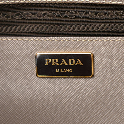 Prada Saffiano Medium Galleria Double Zip Tote Argilla 6 of 15