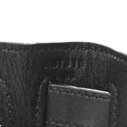 Hermes Swift Toile De Camp Cavalcadour Kelly Sellier 32 Black 7 of 11