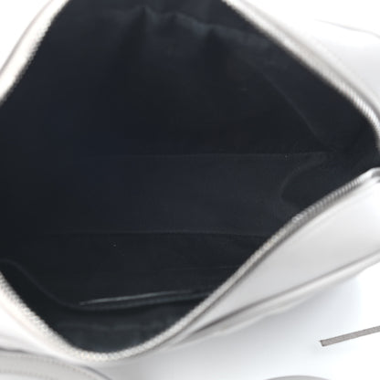 Saint Laurent Calfskin Matelasse Monogram Lou Camera Bag Granite 4 of 8
