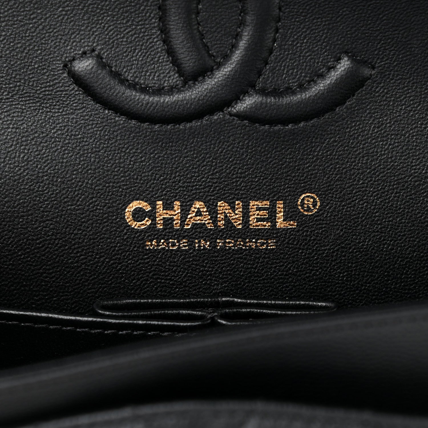 Chanel Caviar Chevron Quilted Small Double Flap Black 6 of 12