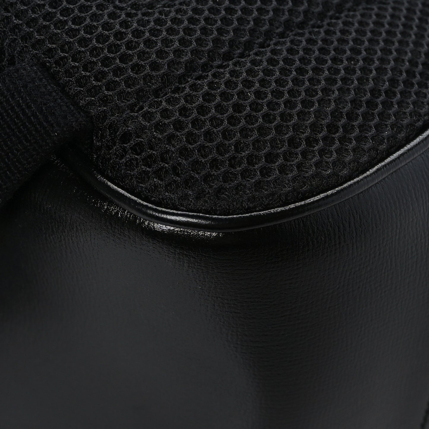 GG Supreme Monogram Azalea Calfskin Medium Retro Interlocking G Backpack Black