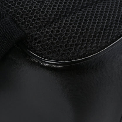 Gucci GG Supreme Monogram Azalea Calfskin Medium Retro Interlocking G Backpack Black 11 of 11