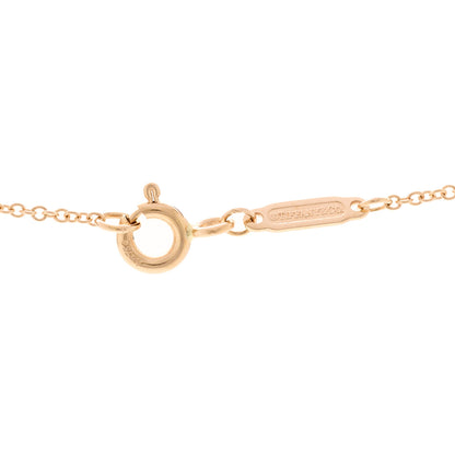 Tiffany 18K Rose Gold Diamond Small Knot Necklace 4 of 4