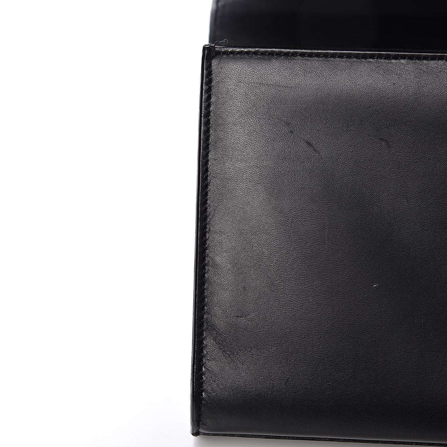 Calfskin Classic Monogram Tassel Clutch Black