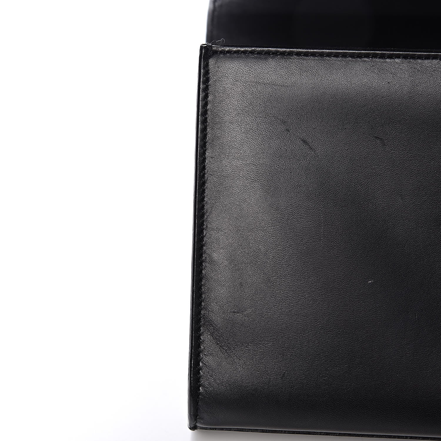 Saint Laurent Calfskin Classic Monogram Tassel Clutch Black 17 of 19