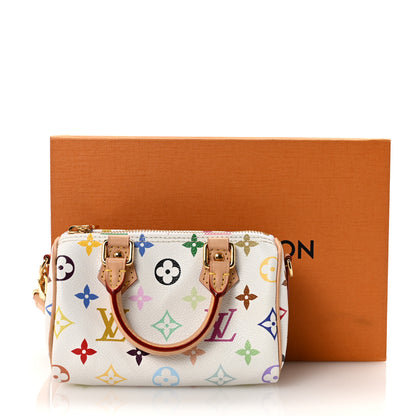 Louis Vuitton LV X TM Monogram Multicolor Nano Speedy White 10 of 10