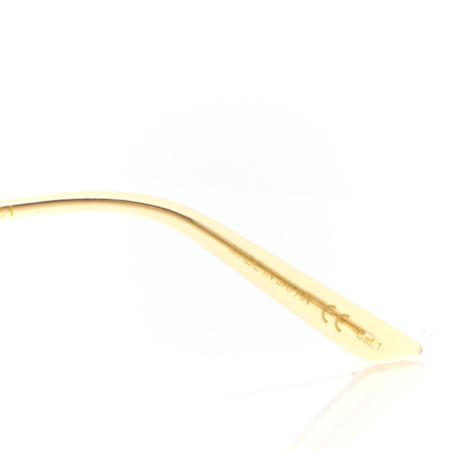 Gucci Metal Aviator Sunglasses GG0356S Gold 6 of 8