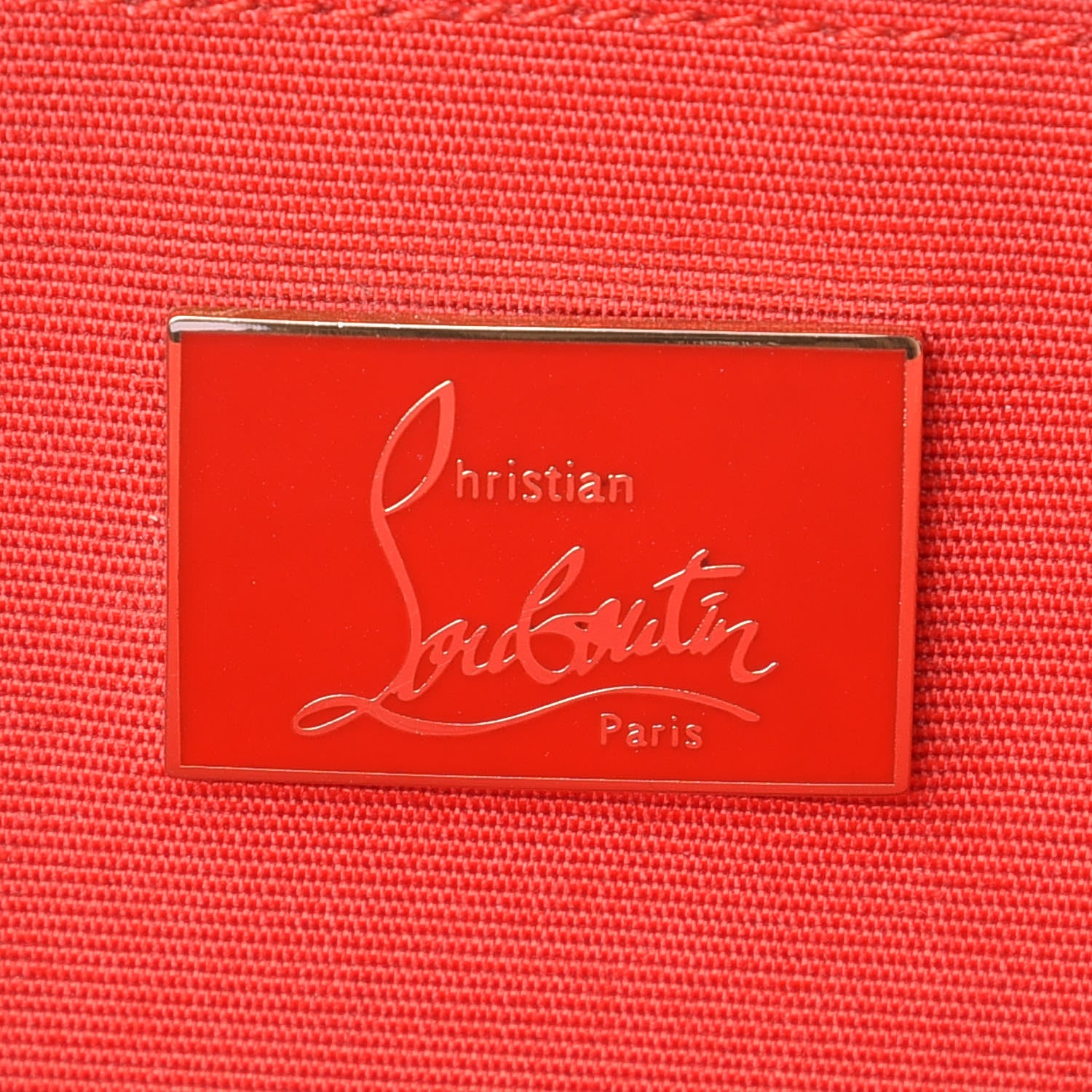 Christian Louboutin Patent Pigalle Clutch Black 6 of 9