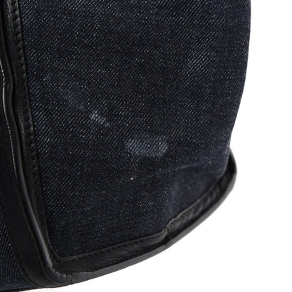 Celine Smooth Calfskin Denim Medium Trapeze Blue 9 of 12