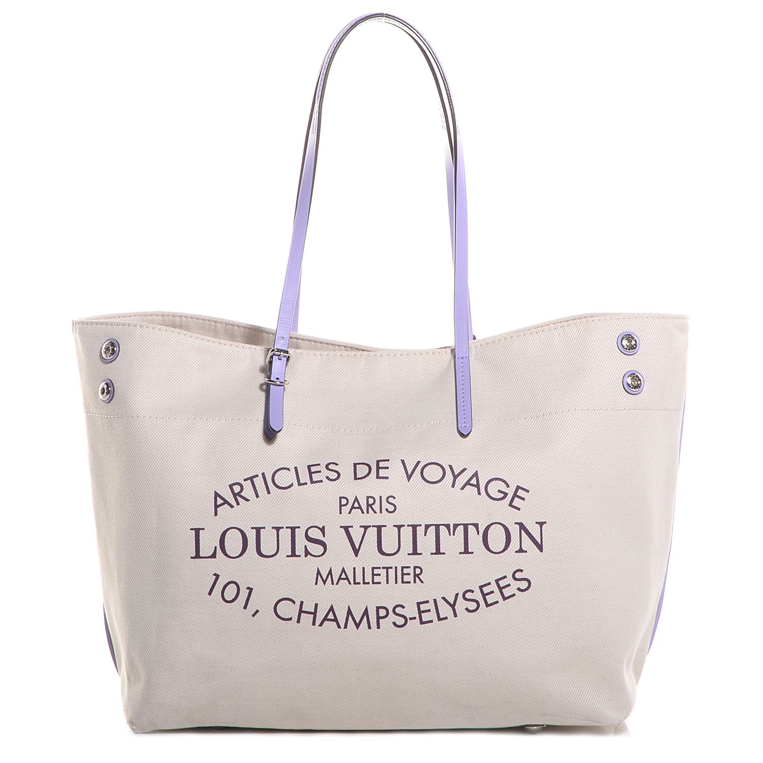 Louis Vuitton Articles de Voyage Cabas MM Lilac 92608 – FASHIONPHILE