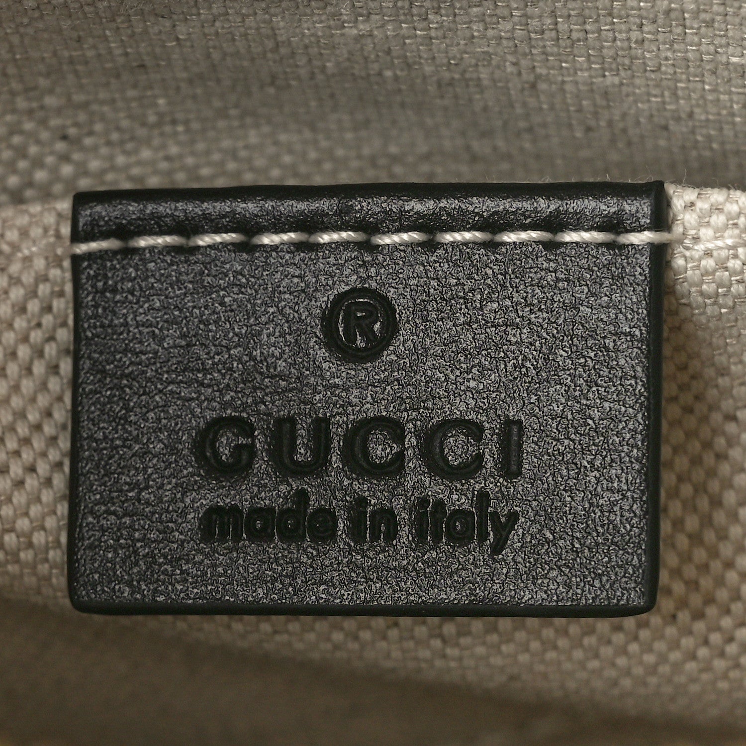 Gucci Boarded Plutone Calfskin Mini Horsebit 1955 Top Handle Bag Black 6 of 10