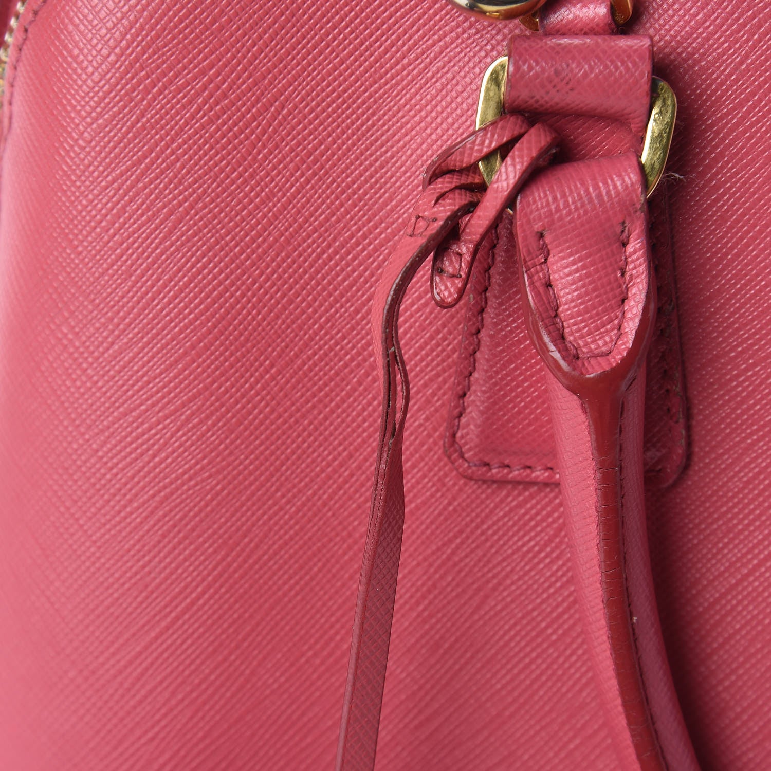 Prada Saffiano Lux Medium Promenade Tote Peonia 7 of 10
