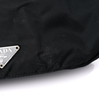Prada Tessuto Nylon Saffiano Flat Messenger Bag Black 13 of 17