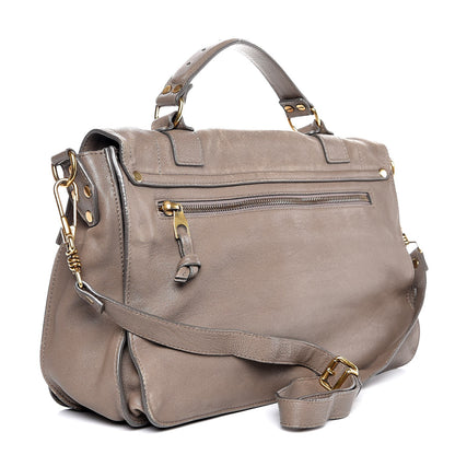 Proenza Schouler Lambskin Medium PS1 Satchel Smoke 3 of 8