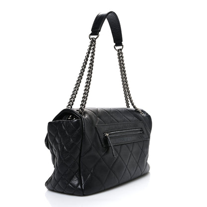 Chanel Caviar Quilted Coco Casual Flap Black 3 of 11
