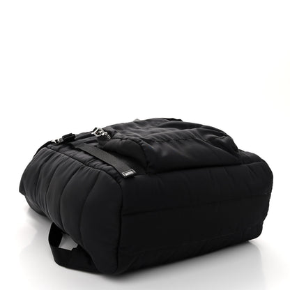 Prada Tessuto Nylon Quilted Double Buckle Backpack Black 8 of 11